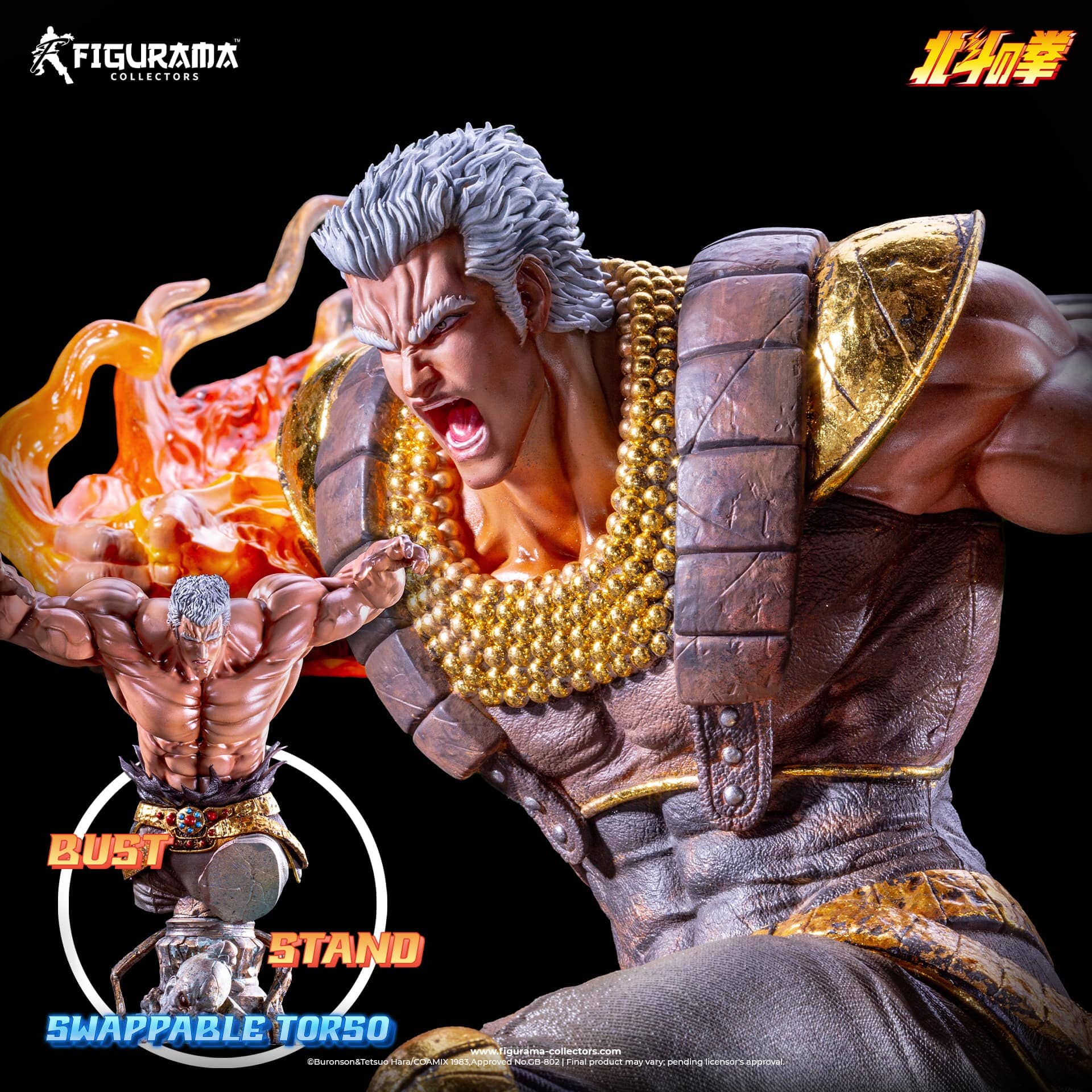 Fist Of The North Star- Kenshiro vs Raoh Elite Exclusive Statue Resin Figures Figurama Collectors 
