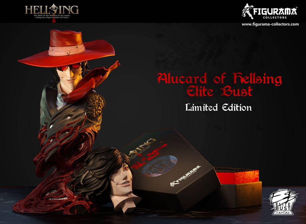 Alucard Hellsing Elite Bust Resin Figures Figurama Collectors 