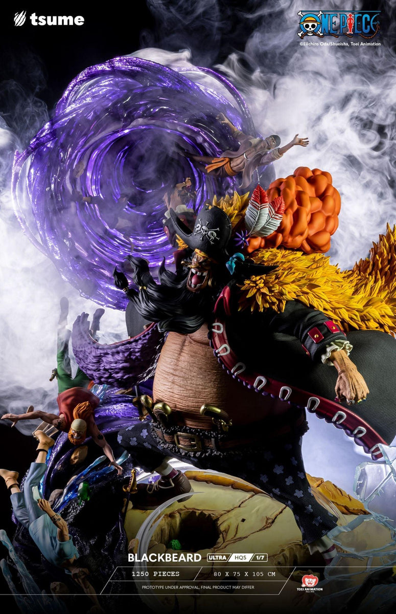Tsume One Piece Blackbeard Figure 黒ひげBlackbeard ULTRA HQS By