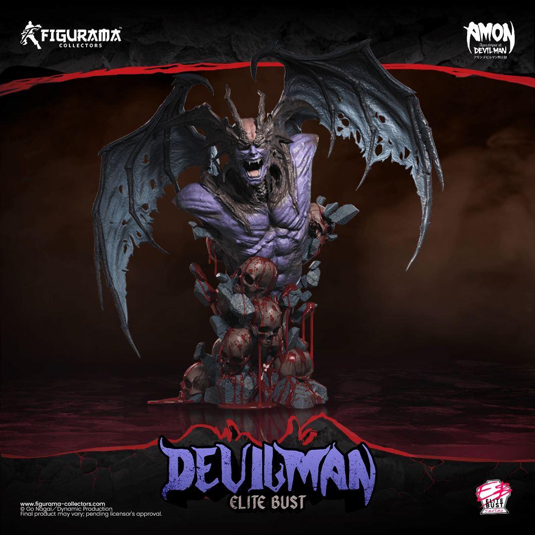 The Apocalypse Of Devilman: Devilman Elite Bust Resin Figures Figurama Collectors 