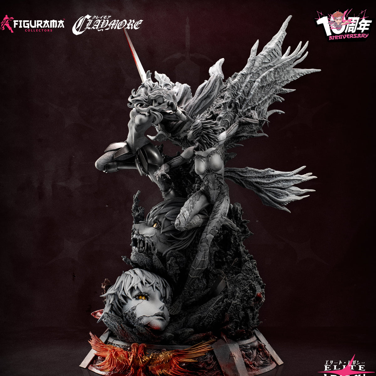 Claymore Teresa vs Priscilla 10th Anniversary Edition Statue ...