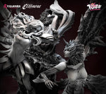 Teresa vs Priscilla Claymore statue portrait