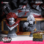 Two bust stands of Kaneki and Yamori from Tokyo Ghoul for relace pose Tokyo Ghoul: Kaneki VS Yamori 10th anniversary edition statue