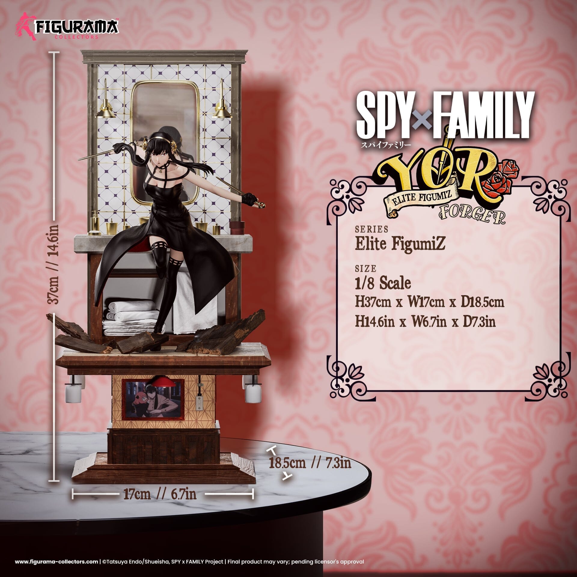 Deposit- Spy X Family Elite Figumiz Statues Resin Figures Figurama Collectors 