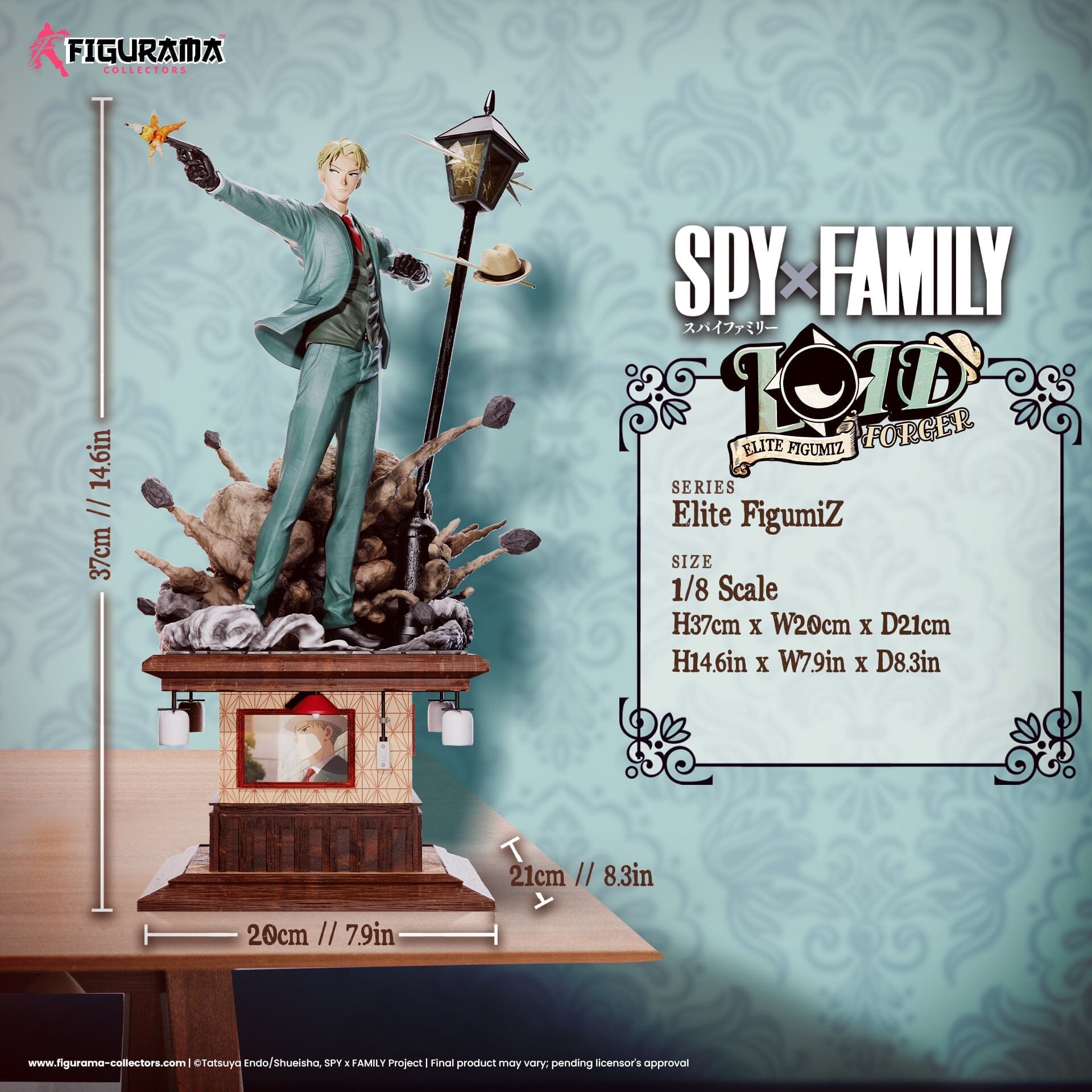 Deposit- Spy X Family Elite Figumiz Statues Resin Figures Figurama Collectors 