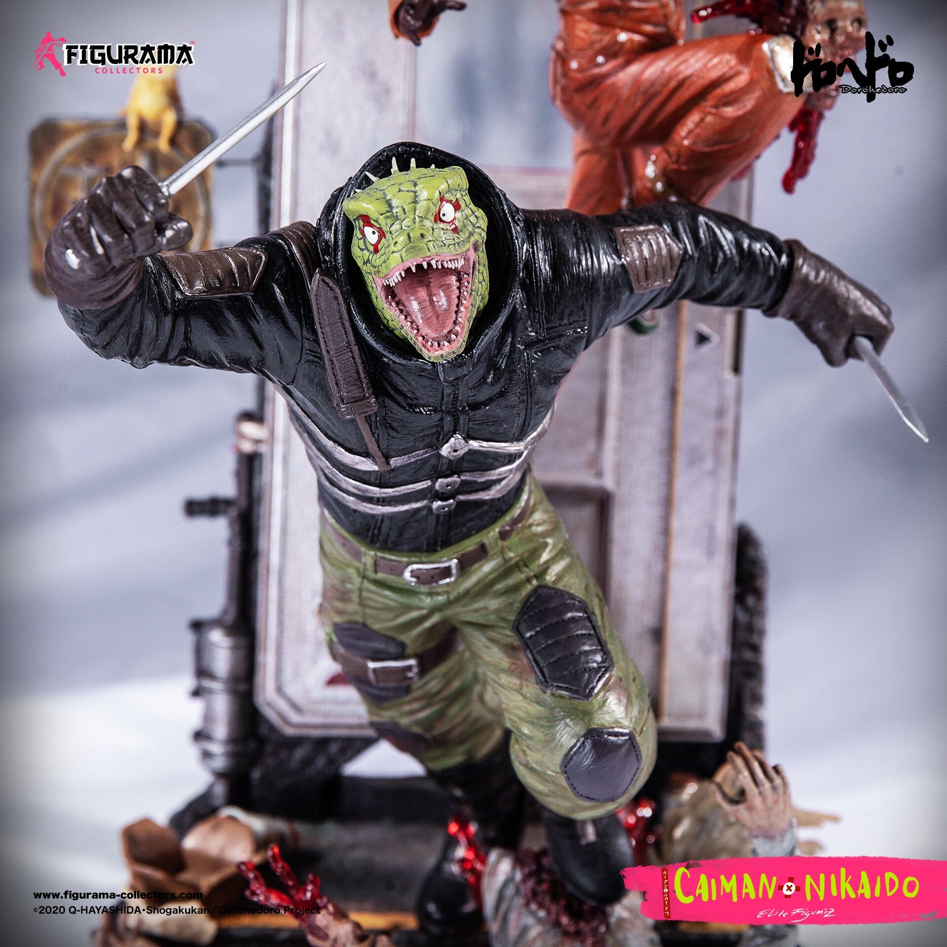 Dorohedoro- Caiman & Nikaido Elite Figumiz Statue Resin Figures Figurama Collectors 