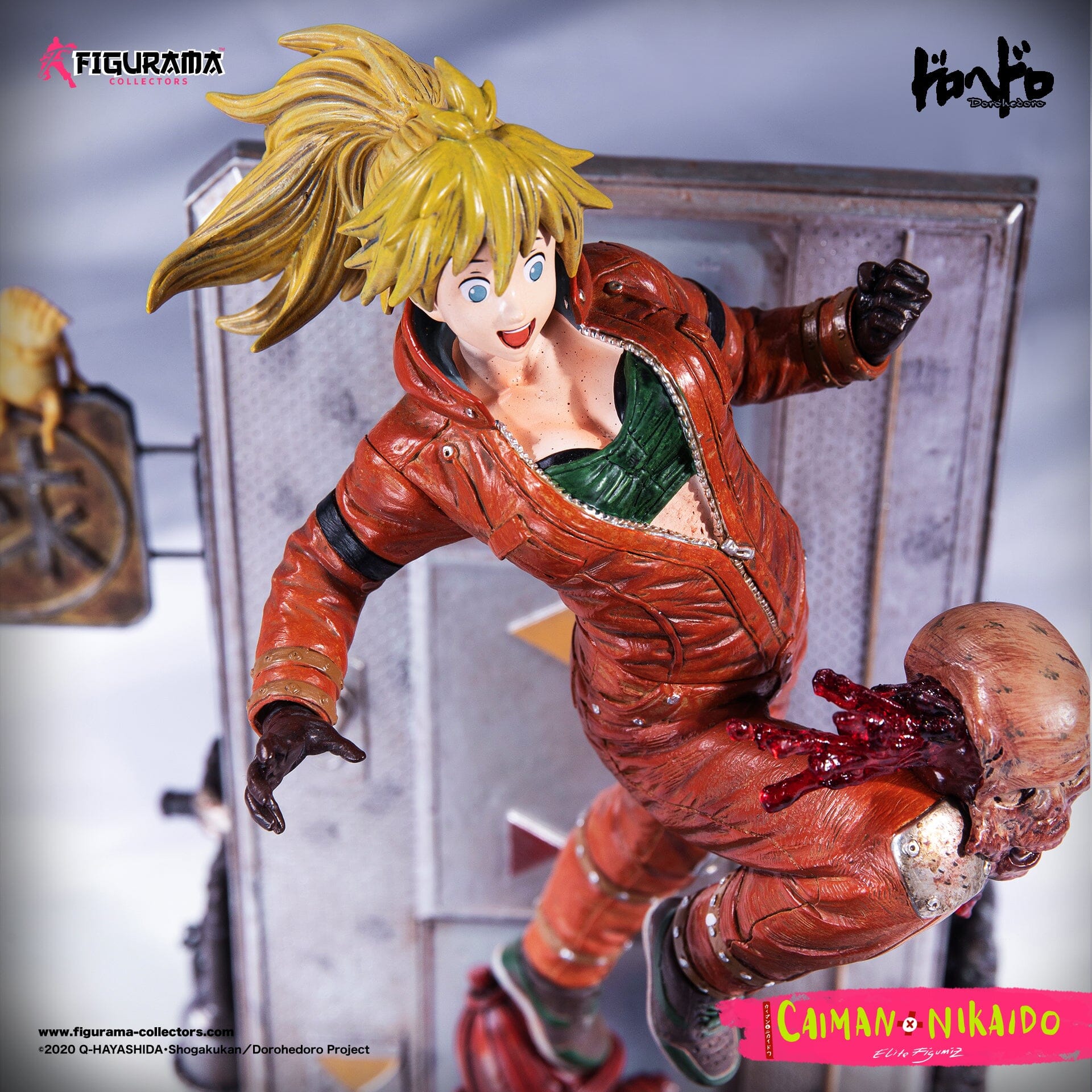 Dorohedoro- Caiman & Nikaido Elite Figumiz Statue Resin Figures Figurama Collectors 