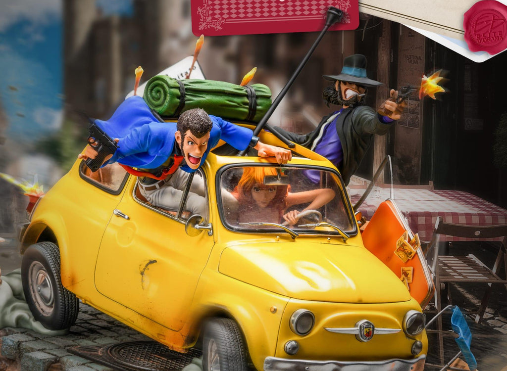 Lupin The 3rd - Lupin, Jigen, & Fujiko Elite - Anime Figure Resin