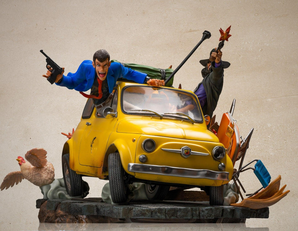 Lupin The 3rd - Lupin, Jigen, & Fujiko Elite - Anime Figure Resin