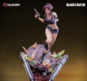 Black Lagoon: Revy Elite Solo Statue - Anime Figure Resin Figures Figurama Collectors 