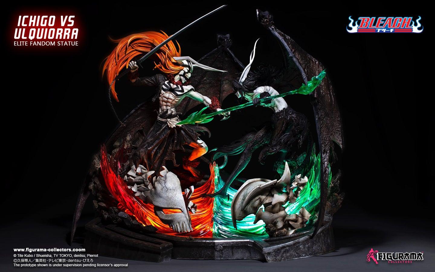 Bleach- Ichigo vs Ulquiorra Elite Fandom Statue- Deposit Resin Figures Figurama Collectors 