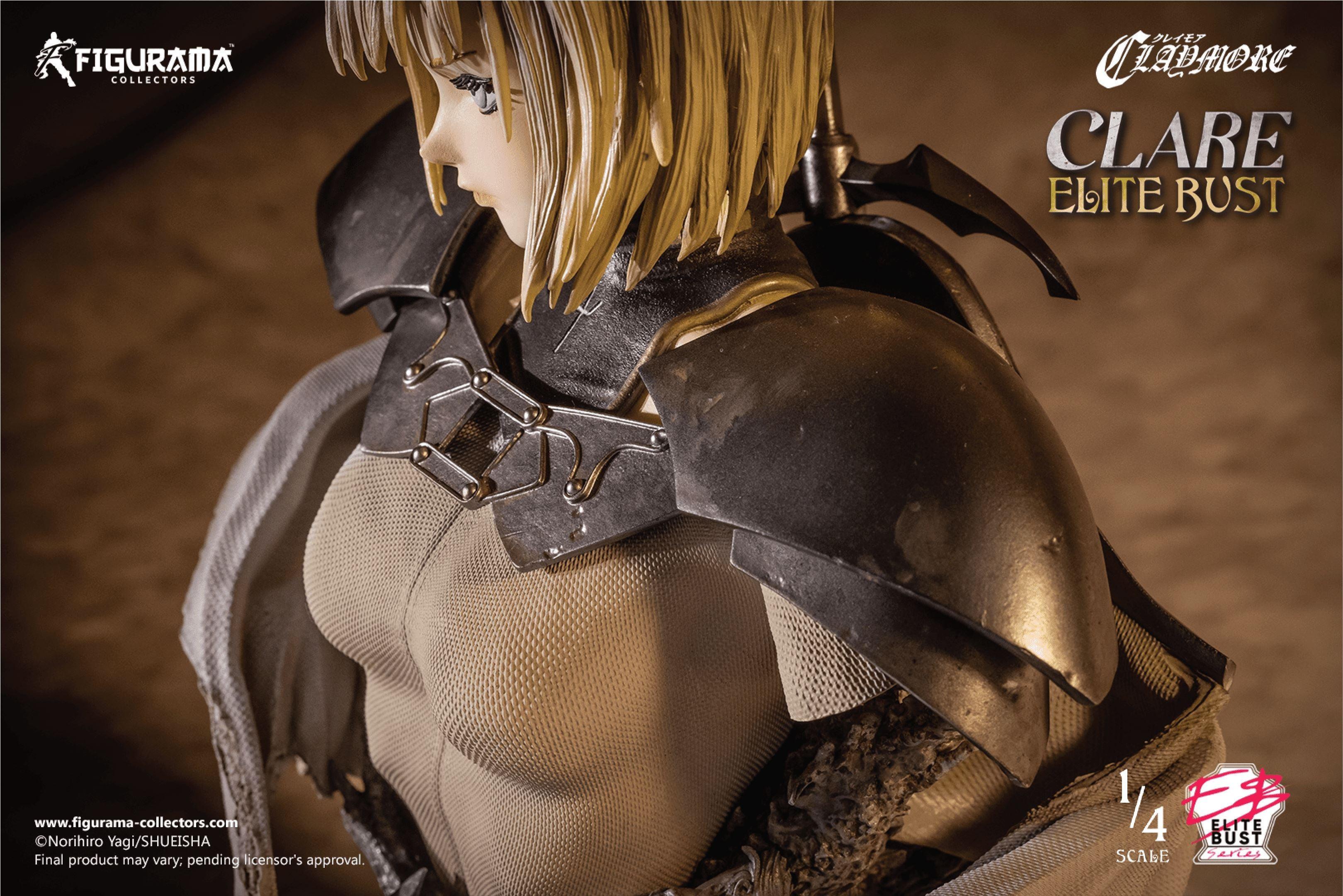 Claymore Clare Elite Bust- Flexible Plan for Eight Months Resin Figures Figurama Collectors 