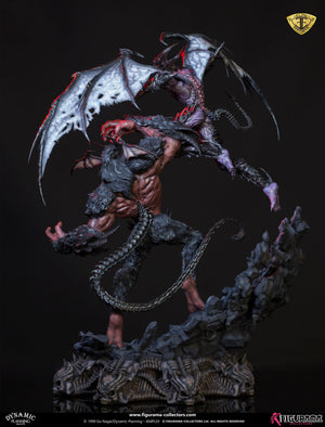 Devilman VS Amon Resin Figures Figurama Collectors 