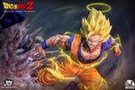 Dragon Ball Z Battle Series: 1/6 Scale ,SS2 Goku Vs Majin Vegeta Resin Figures Infinity Studio 