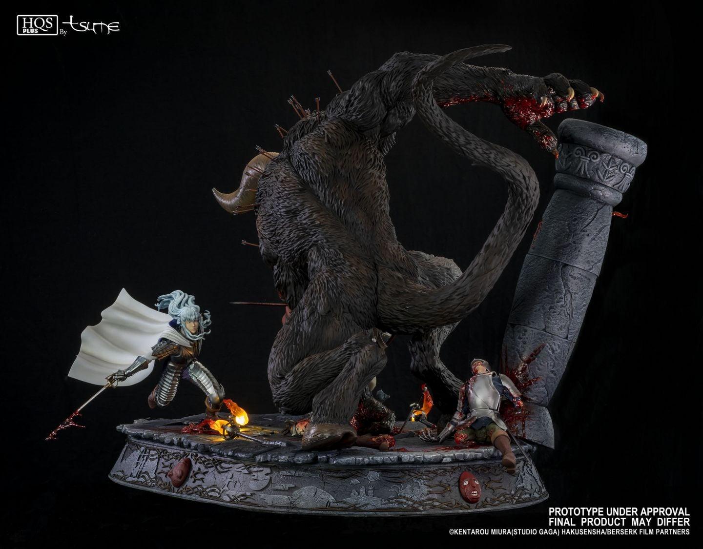 Guts and Griffith’s battle against Immortal Zodd- Flexible Plan for Ten months Resin Figures Tsume 
