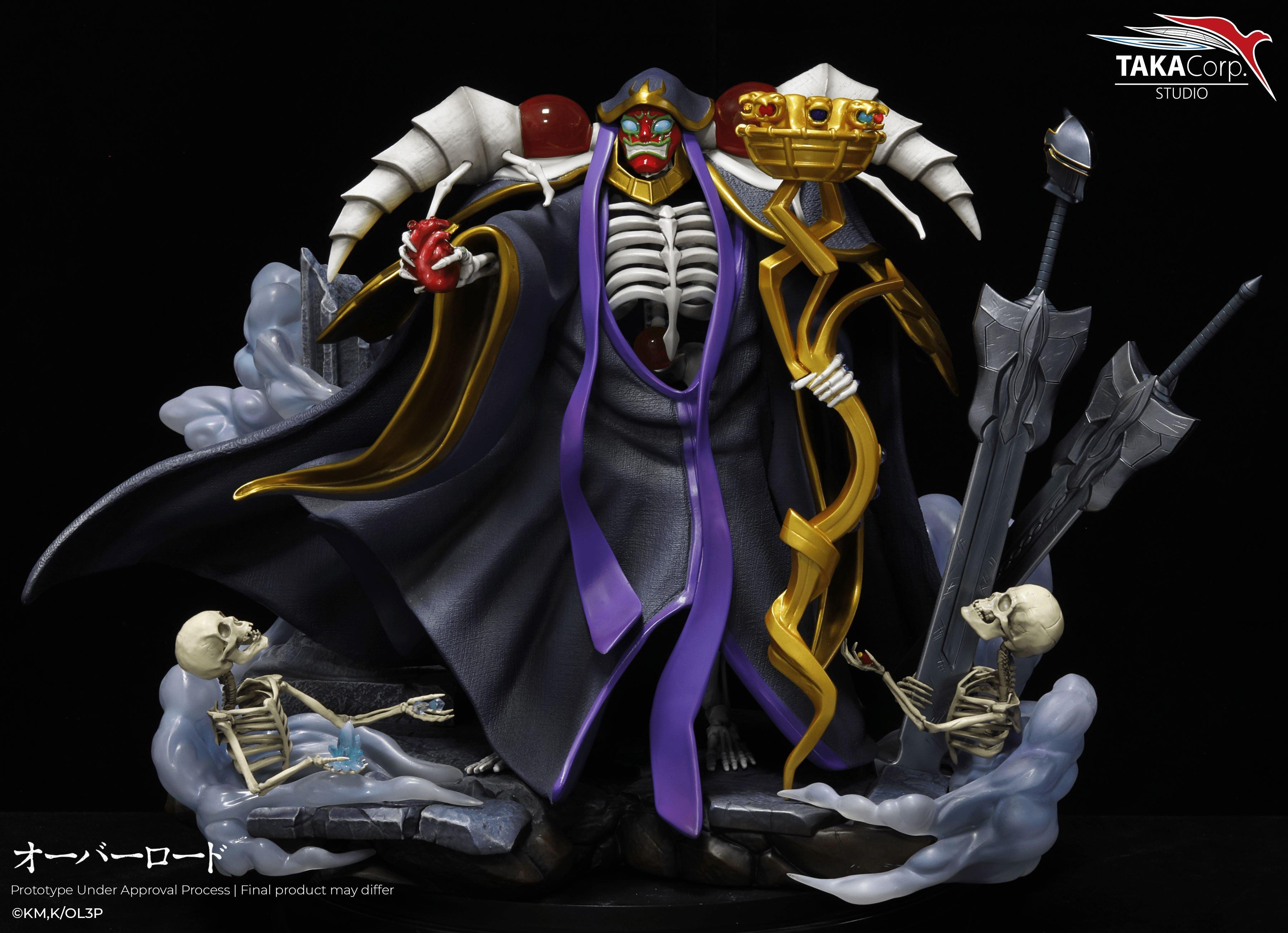 Overlord-Ainz Ooal Gown Statue -Flexible Plan 10 Months Resin Figures Takacorp Studio 