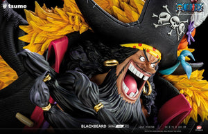 Plan-6- Flexible plan 10 Months- One Piece-Black Beard HQS Resin Figures Tsume 