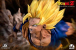 SS2 Goku Vs Majin Vegeta- Flexible Plan for Five Months Resin Figures Infinity Studio 