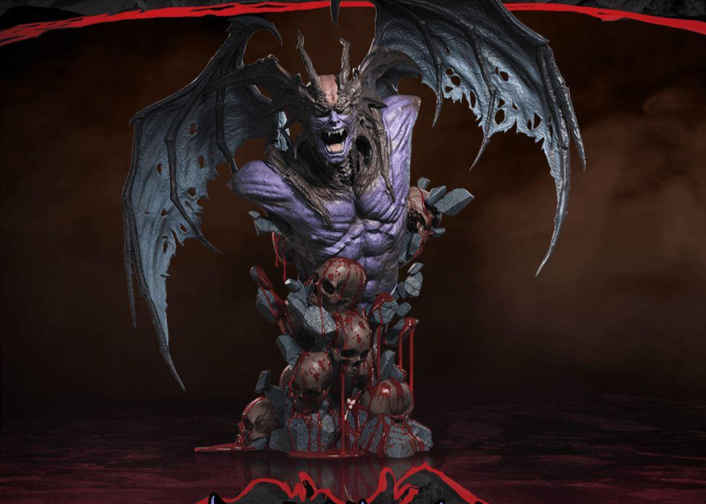 The Apocalypse Of Devilman: Devilman Elite Bust-Flexible Plan for Six Months Resin Figures Figurama Collectors 