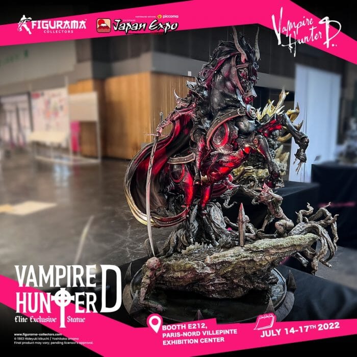 Vampire Hunter D Statue- - Flexible Plan for Fourteenth Months Resin Figures Figurama Collectors 